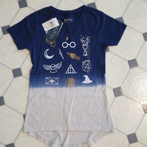 2 for $10. Harry Potter ombre hi-lo tshirt.